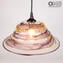 Hanging Lamp Open - Sbruffy Style - Original Murano Glass