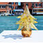 Christmas Tree - With Gold Leaf - Original Murano Glass OMG