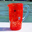 Pitcher Monocrome - Red - Original Murano Glass OMG