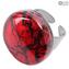 Ring Charming - Red - Original Murano Glass OMG