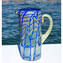 Pitcher Polychrome with Siver - Lagune - Original Murano Glass OMG