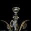 Venetian Chandelier - Calla Crystal and gold - Original Murano Glass
