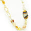 Necklace - Stone and Gold - Original Murano Glass OMG