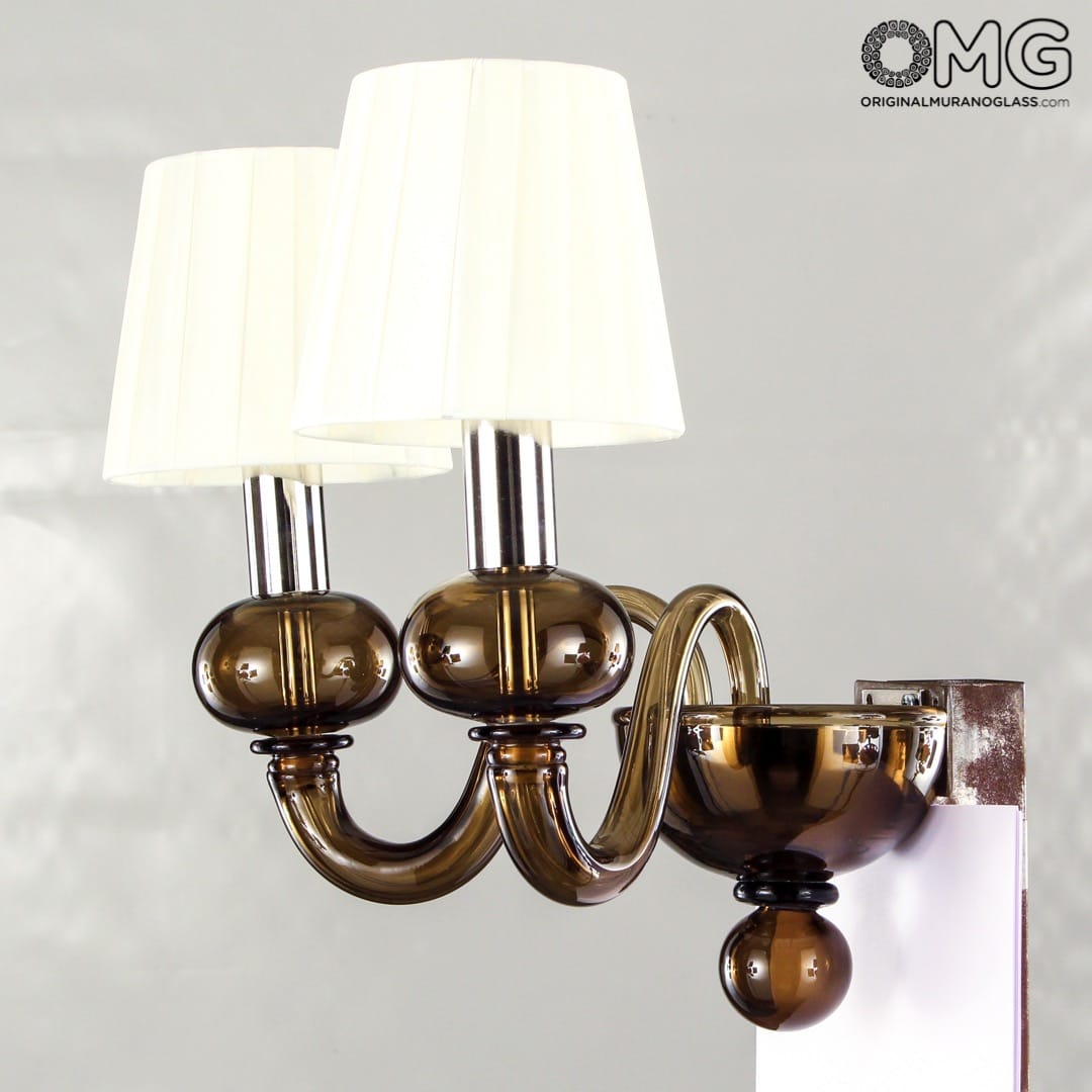 meel Conflict Vervagen Shanghai - Wall Lamp Sconce Applique - Luxury - Original Murano Glass