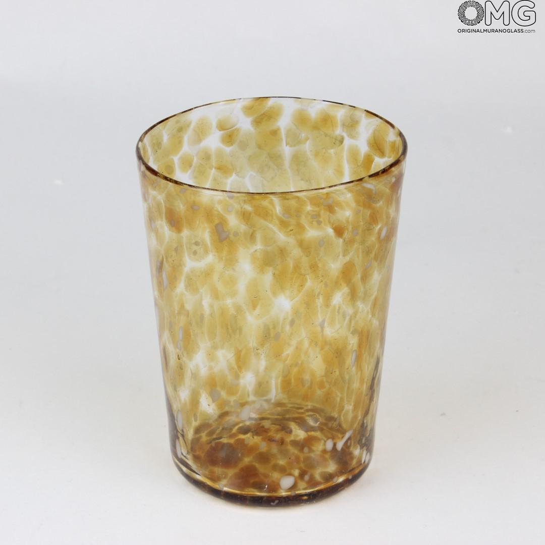Drinking Glasses Tumblers Murano Sets: Fruit - Set of 6 Drinking glasses -  Mix colors Tumbler Goto - Original Murano Glass