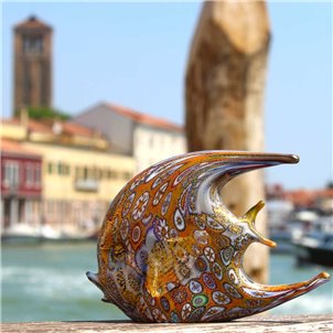 Marine Animals and Fish Scultpures in Murano Glass