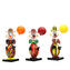 Clown with balloon - 1 Piece - Original Murano Glass