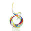 Love Knot Sculpture - Multicolor rods - Original Murano Glass OMG